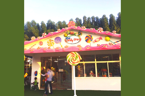 Candy Shops at the Dubai Miracle Garden, UAE